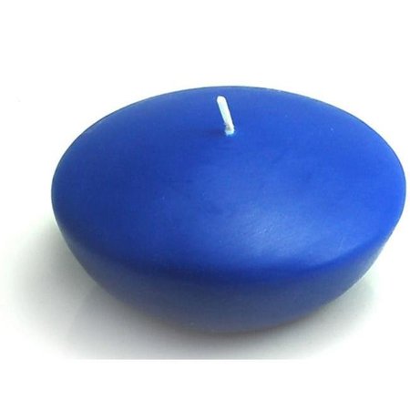 ZEST CANDLE Zest Candle CFZ-057 3 in. Blue Floating Candles -12pc-Box CFZ-057